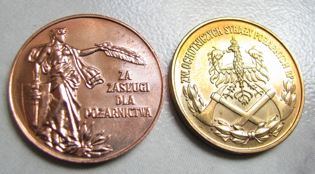 Medal Za zasługi dla Pożarnictwa- brązowy