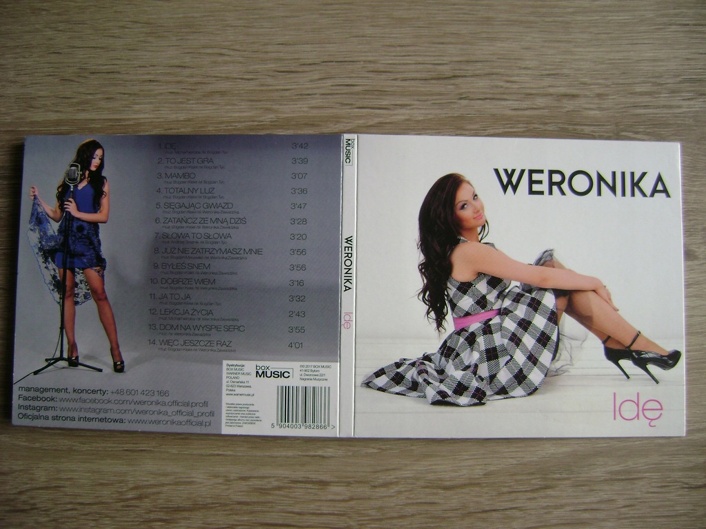 WERONIKA - IDĘ - CD - IDEAŁ
