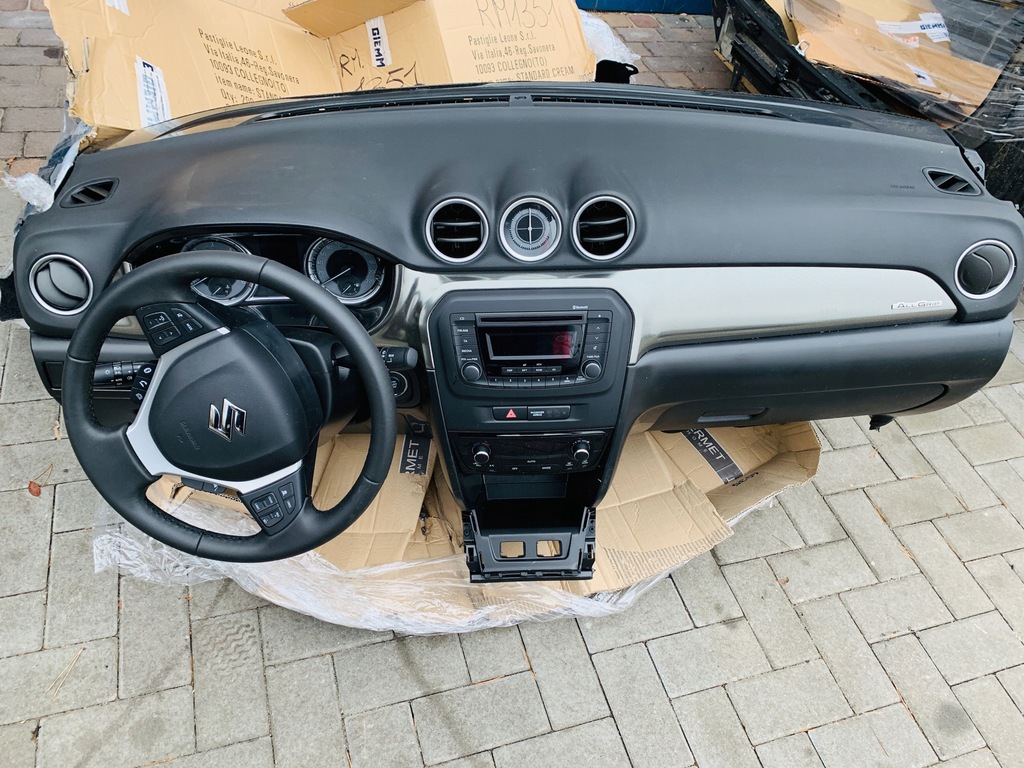 SUZUKI VITARA II AIR BAG KONSOLA DESKA DEMONTAŻ