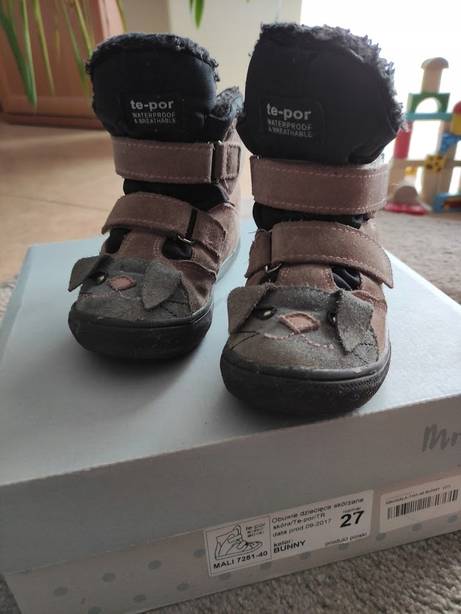 Buty kozaczki Mrugała r 27 Bunny