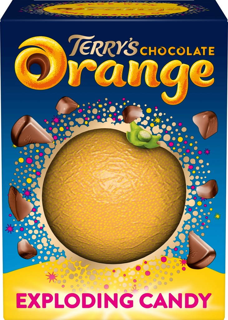 1x147g TERRY'S Orange Chocolate exploding candy UK