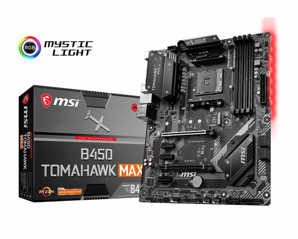 Купить RYZEN 5 3600X + MSI TOMAHAWK MAX B450 + 16 ГБ 3200: отзывы, фото, характеристики в интерне-магазине Aredi.ru