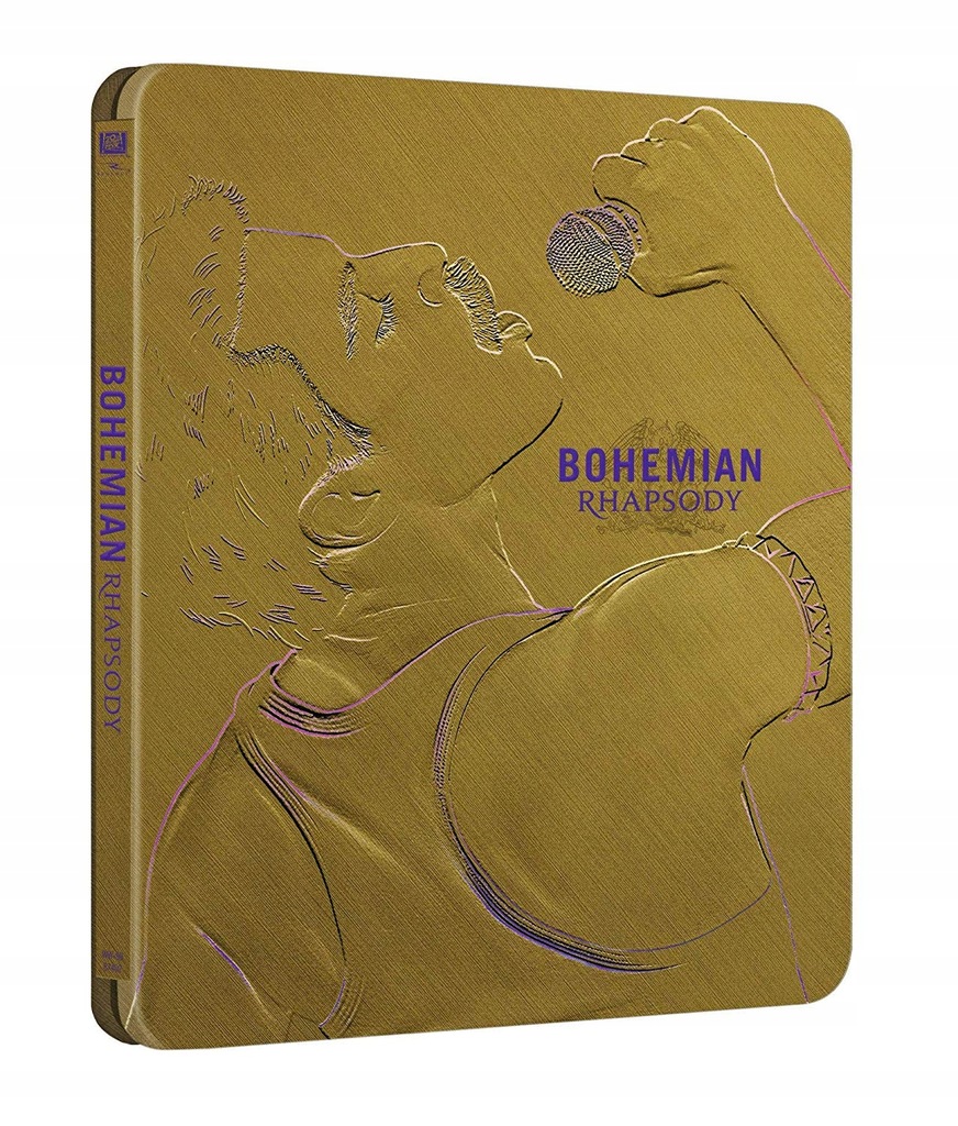 Bohemian Rhapsody Steelbook Blu-Ray lektor nap. PL