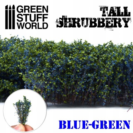 Tall Shrubbery - Blue Green - Wysokie Krzewy NEW