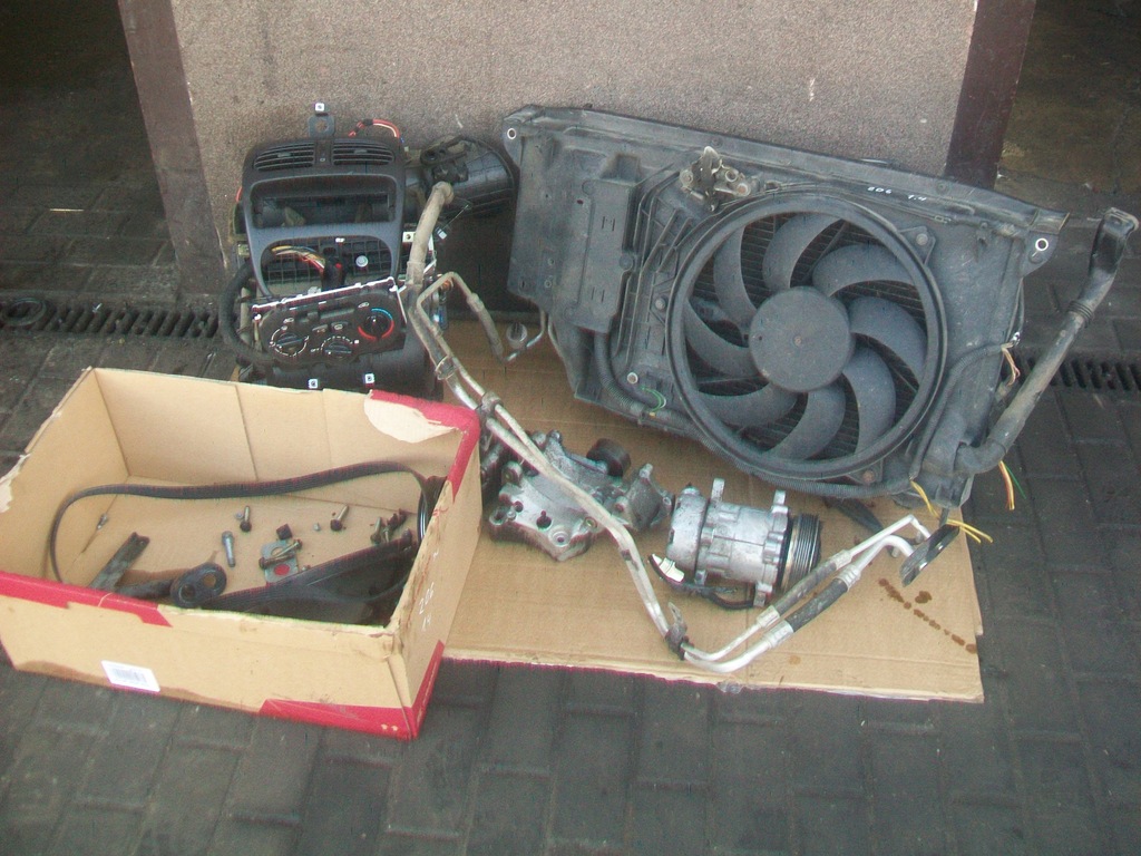 KLIMATYZACJA KOMPLETNA PEUGEOT 206 1.4