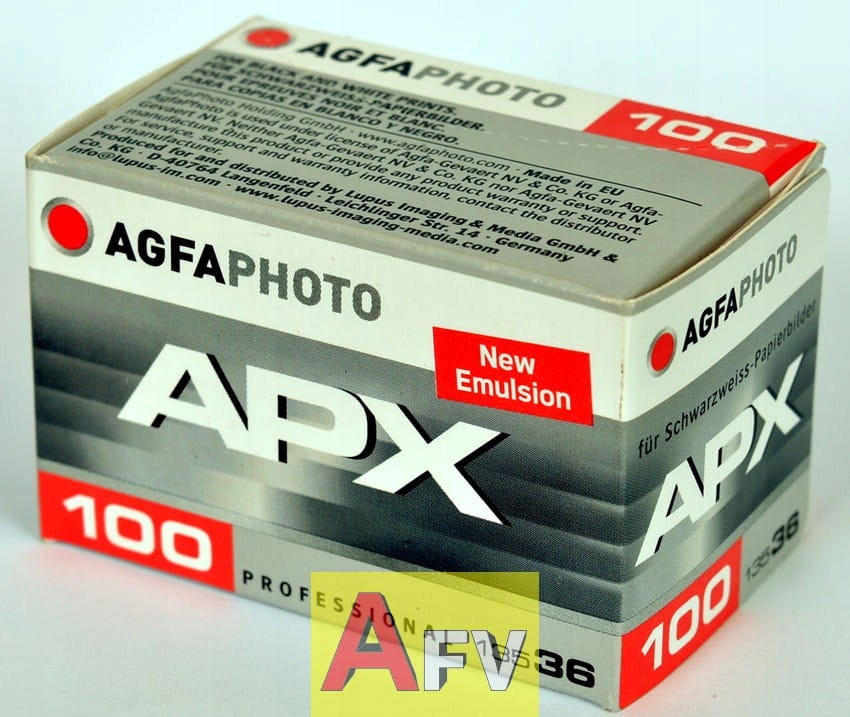 Film Agfa APX 100/135/36 JUL 2024