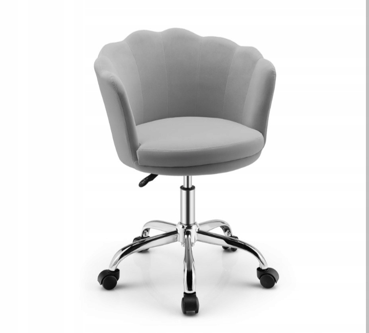 Krzesło obrotowe fotel muszelka COSTWAY