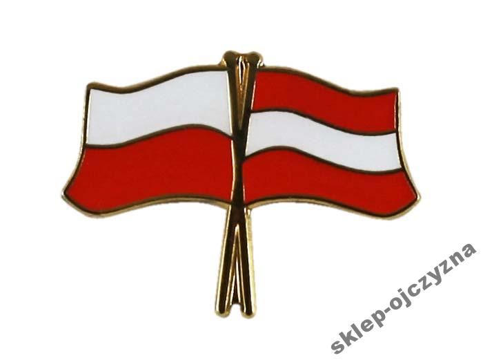 Pin Przypinka Wpinka Flaga Polska Austrii 6000159181 Oficjalne Archiwum Allegro