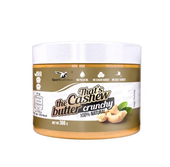 SPORT DEFINITION Cashew Butter 300g OD.O BIAŁYSTOK