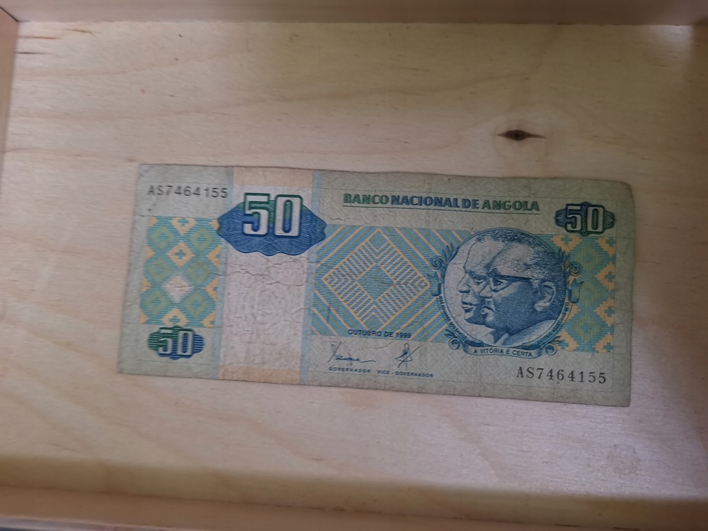 Angola - 50 Kwanzas 1999