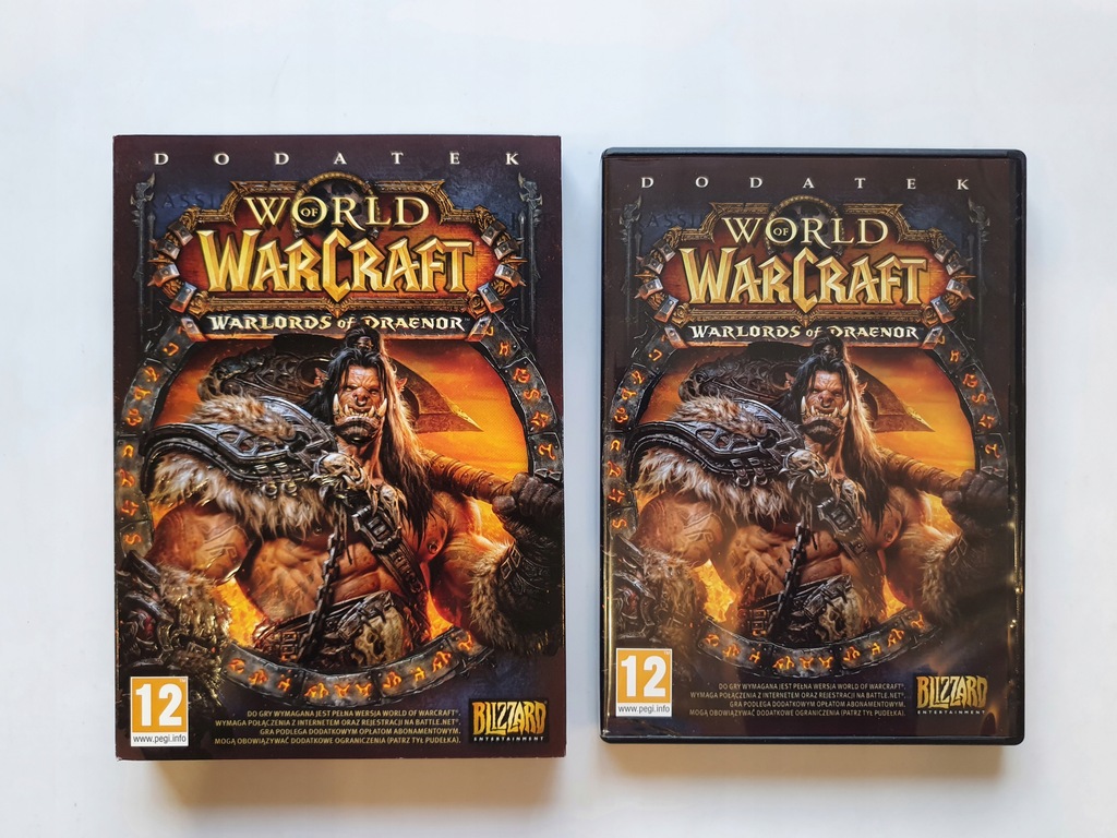 WORLD OF WARCRAFT WARLORDS OF DRAENOR PUDEŁKO PC