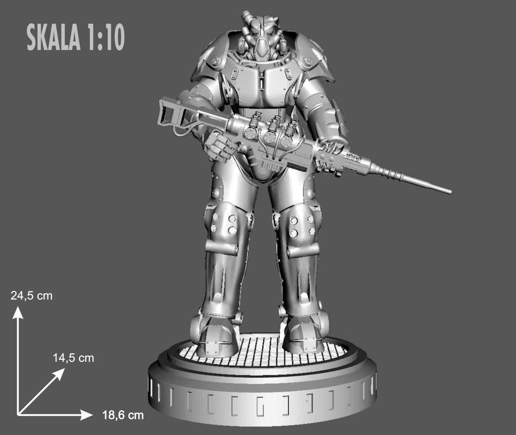 X-01 Power armour Fallout
