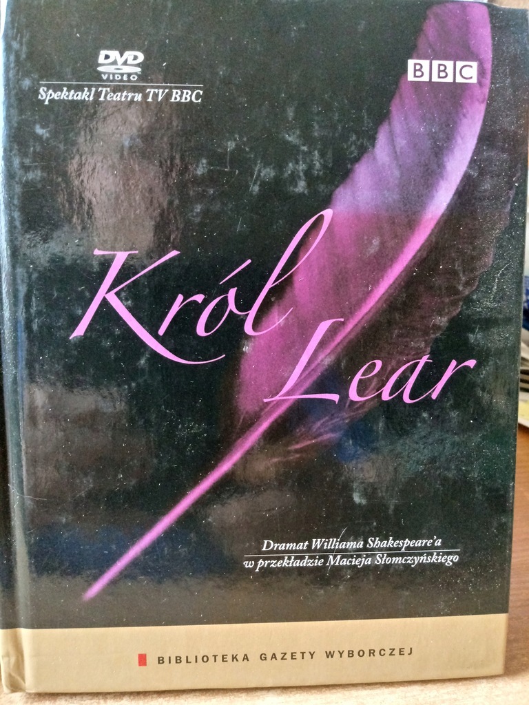 Król Lear - Shakespeare DVD / k