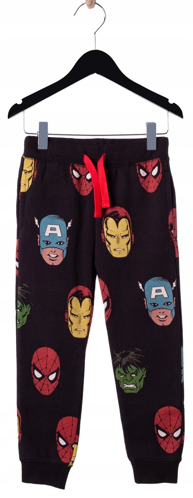 Spodnie dresowe Chłopiec 134 Marvel H&M