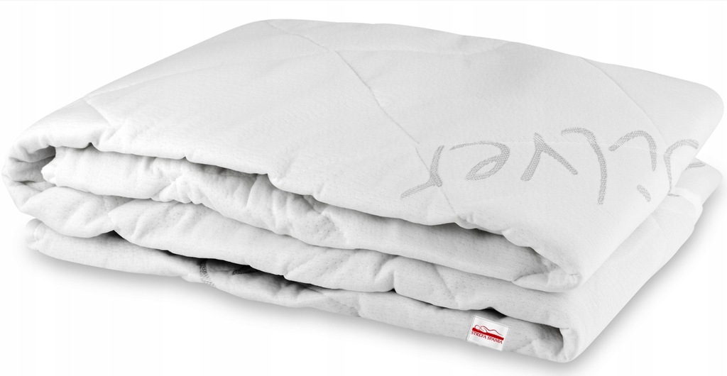 Pokrowiec na materac 120x200 pikowany ochraniacz podkład mata silver