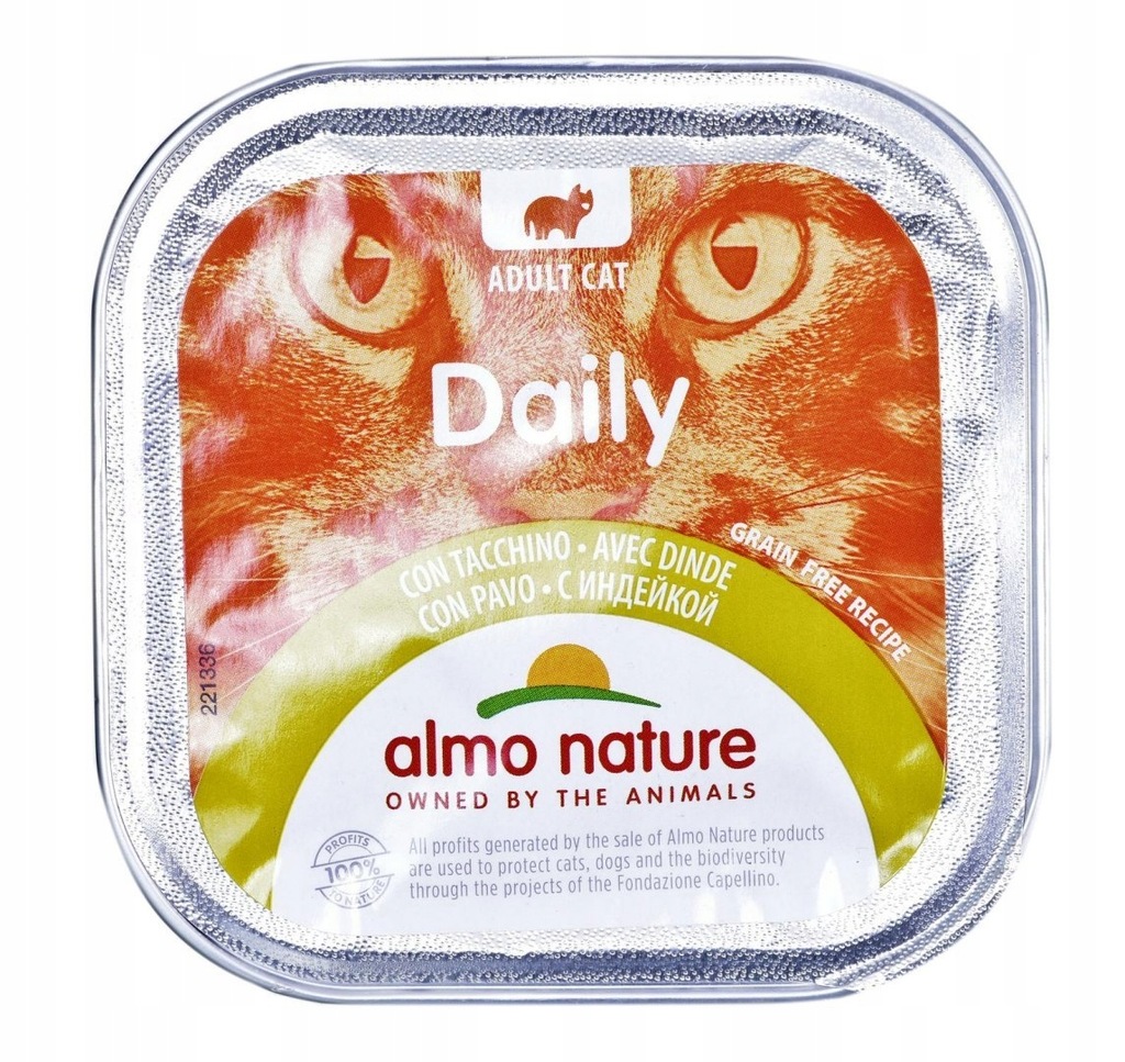 Almo nature ALMO NATURE Daily Menu Indyk - szalka