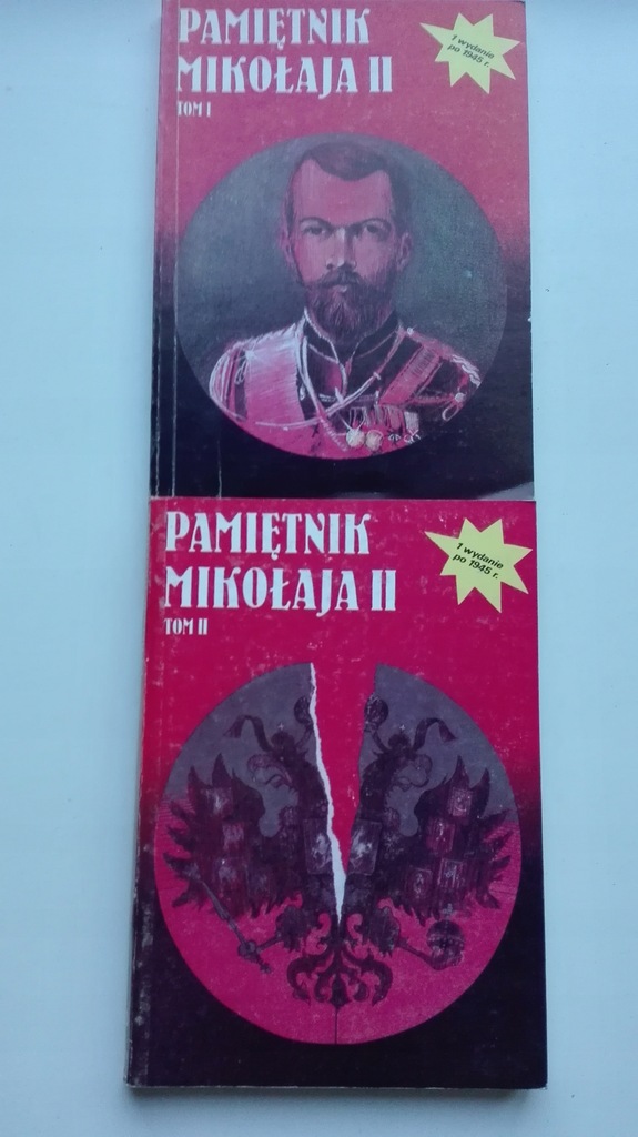 Pamiętnik Mikołaja II dwa tomy