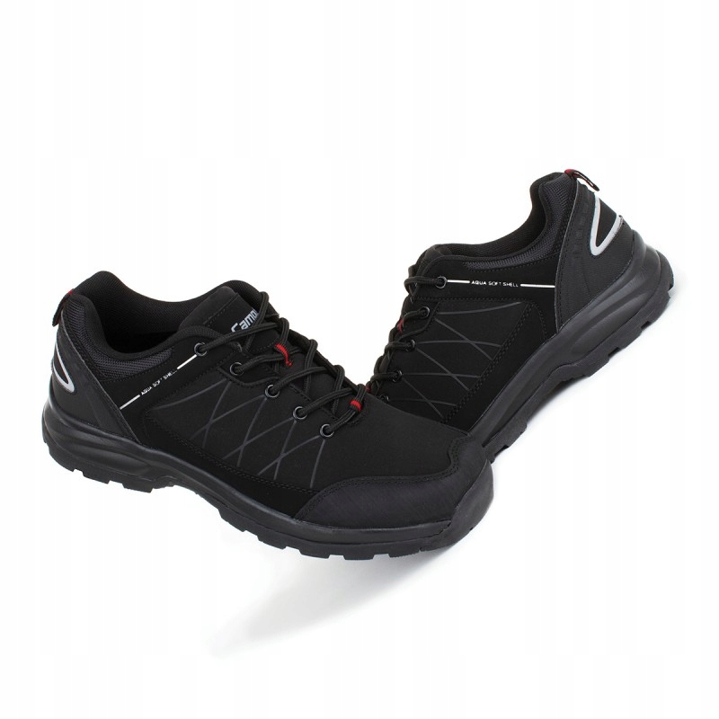 WYGODNE LEKKIE MĘSKIE BUTY TREKKINGOWE SOFTSHELL CAMPUS NARDO r. 40