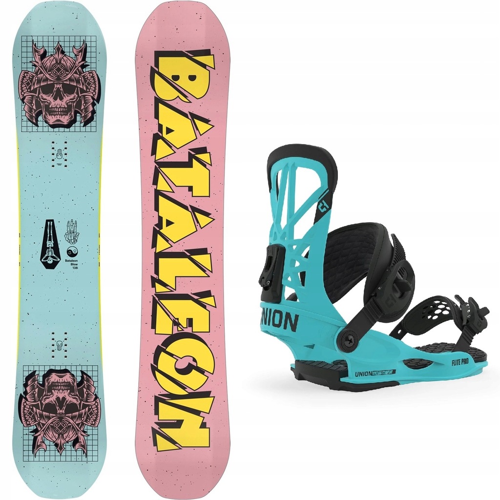 Snowboard Bataleon BLOW 155cm 3BT + Wiązania Union