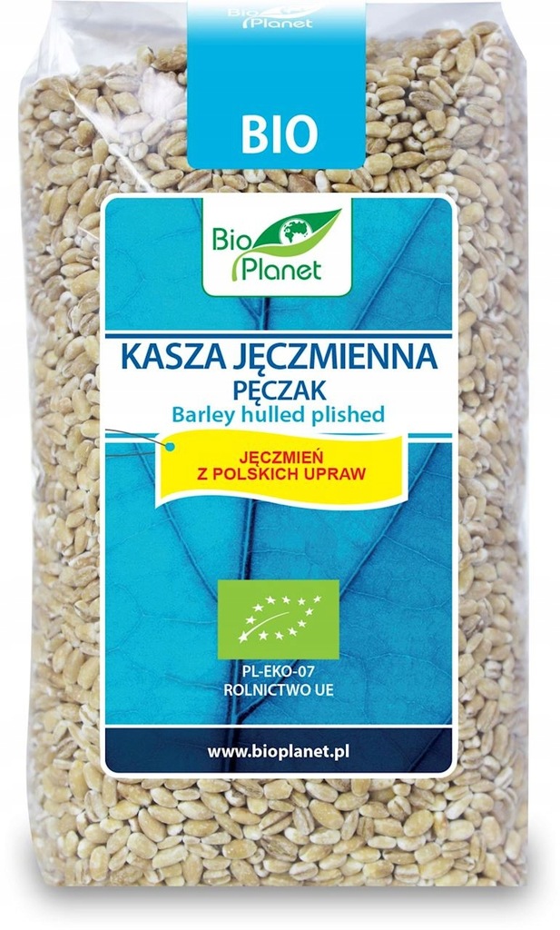 BIO PLANET Kasza pęczak jęczmienna BIO 500g