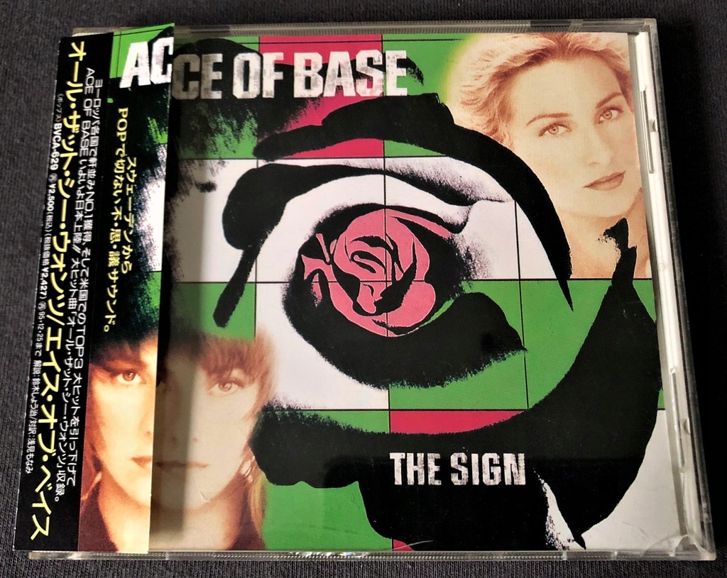 Ace Of Base - The Sign - I Wydanie 1993 JAPAN OBI