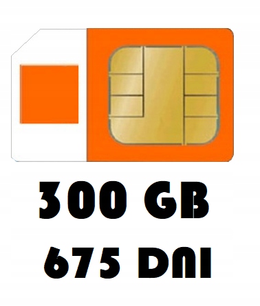 Internet na kartę 300GB Orange Free 675 dni LTE