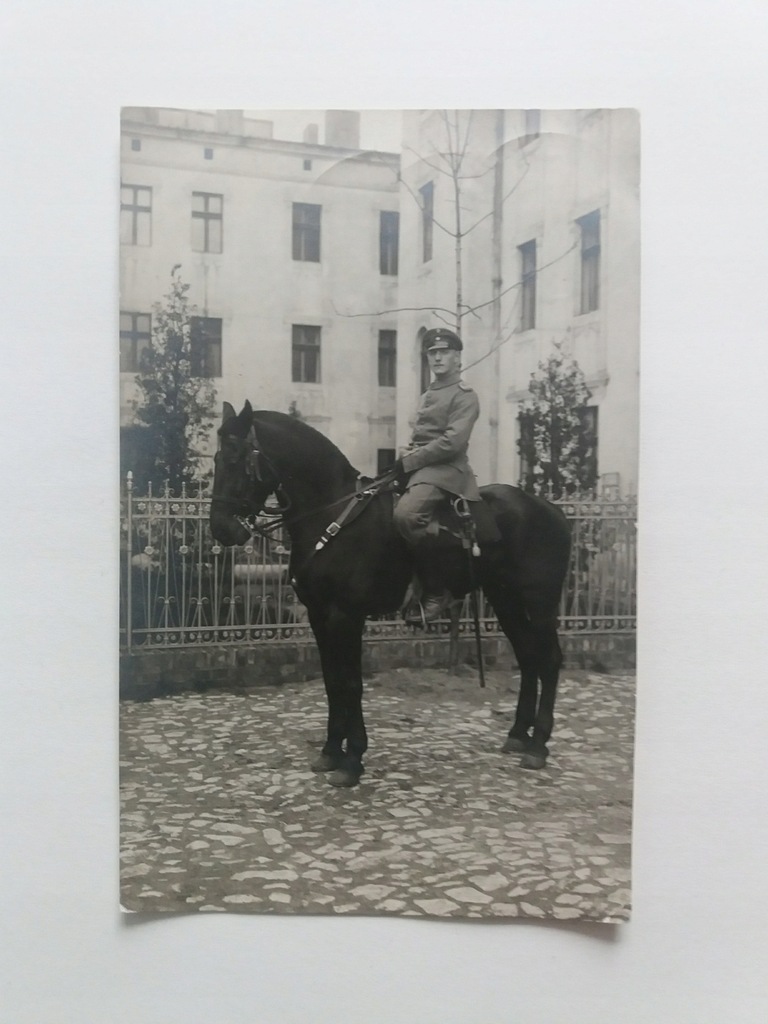 Sosnowiec fot. Bracia Altmann, oficer 1914 rok