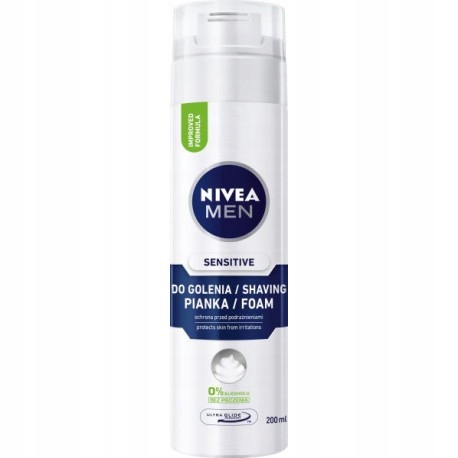 Nivea Men Sensitive 200 ml pianka do golenia