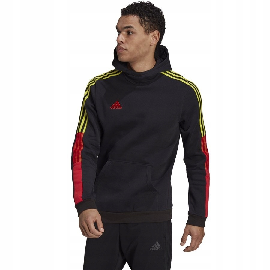 Bluza męska z kapturem adidas Hoody czarna L