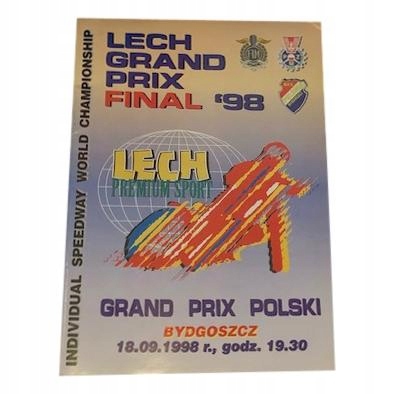 Купить Программа соревнований Гран-при FIM в Быдгоще 18.09.98: отзывы, фото, характеристики в интерне-магазине Aredi.ru