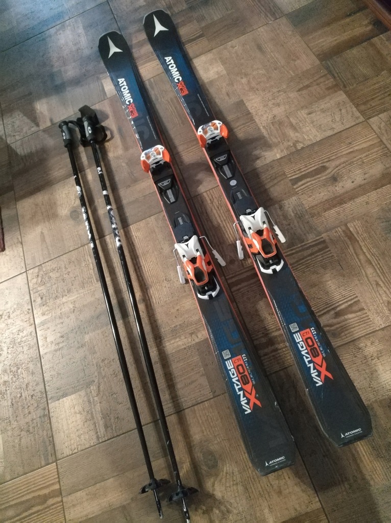 Narty Atomic Vantage x80 cti 173 cm wiązania