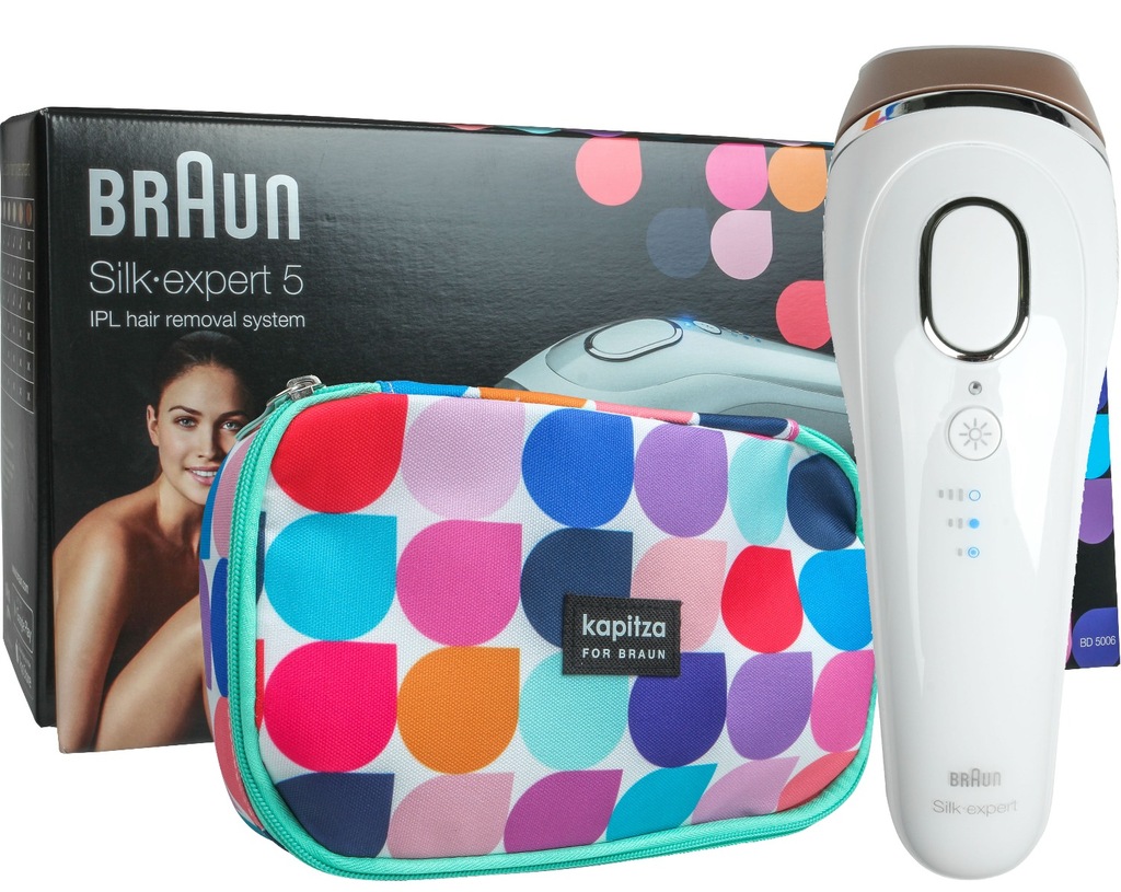 DEPILATOR LASEROWY BRAUN IPL SILKEXPERT BD 5006 8363156556