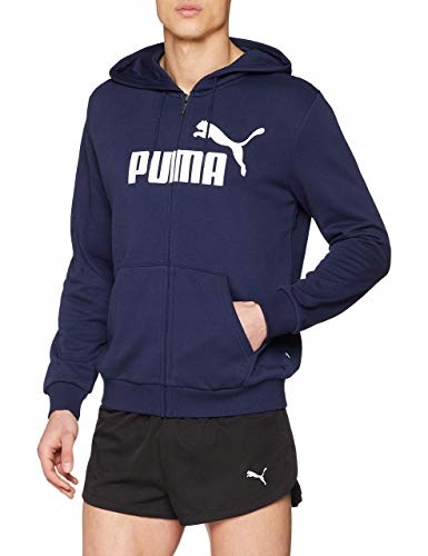 BLUZA MĘSKA PUMA Z KAPTUREM GRANATOWA XXL