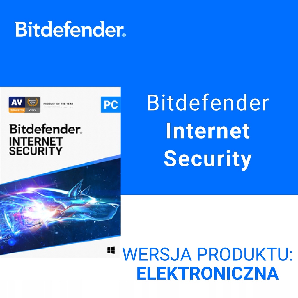 Bitdefender Internet Security 10 st. / 12 miesięcy - kontynuacja