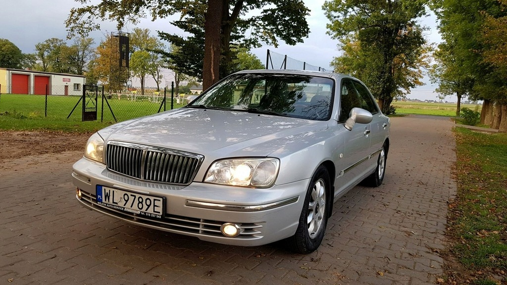 Otwarte! Hyundai XG350, V6 - 197 km, LPG, Skóra