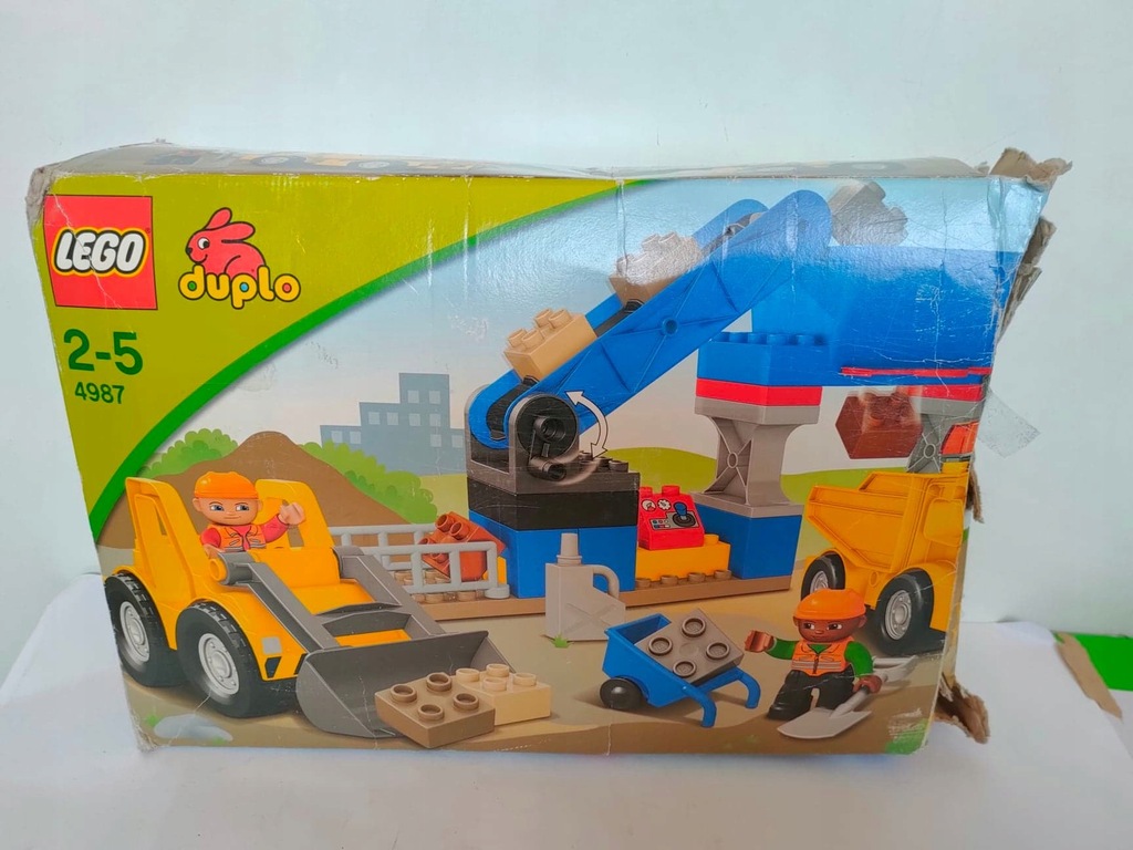 Lego Duplo 4987 Żwirownia z koparką 2007r UNIKAT! - 12243192049 ...