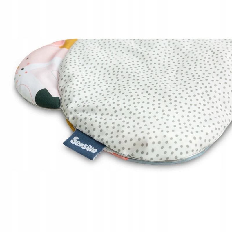 KOMPLET DO WÓZKA ABSTRAKCJA KROPKI SZARY