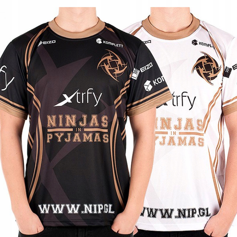 Team esport Ninjas in Pyjamas CSGO LOL koszulka 8143181814 oficjalne archiwum Allegro