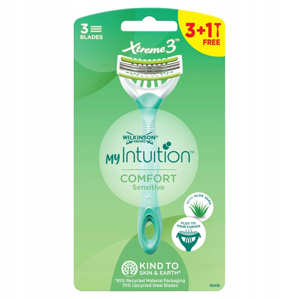 My Intuition Xtreme3 Comfort Sensitive jednorazowe maszynki do golenia dla