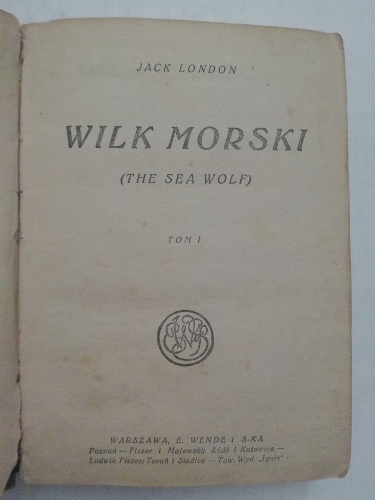 WILK MORSKI Jack London