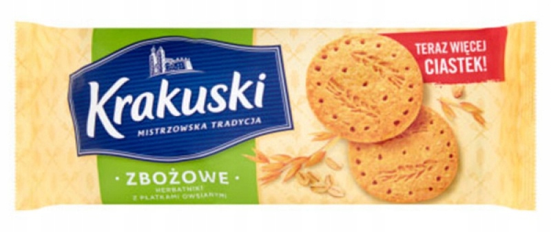 Ciastka KRAKUSKI zbożowe