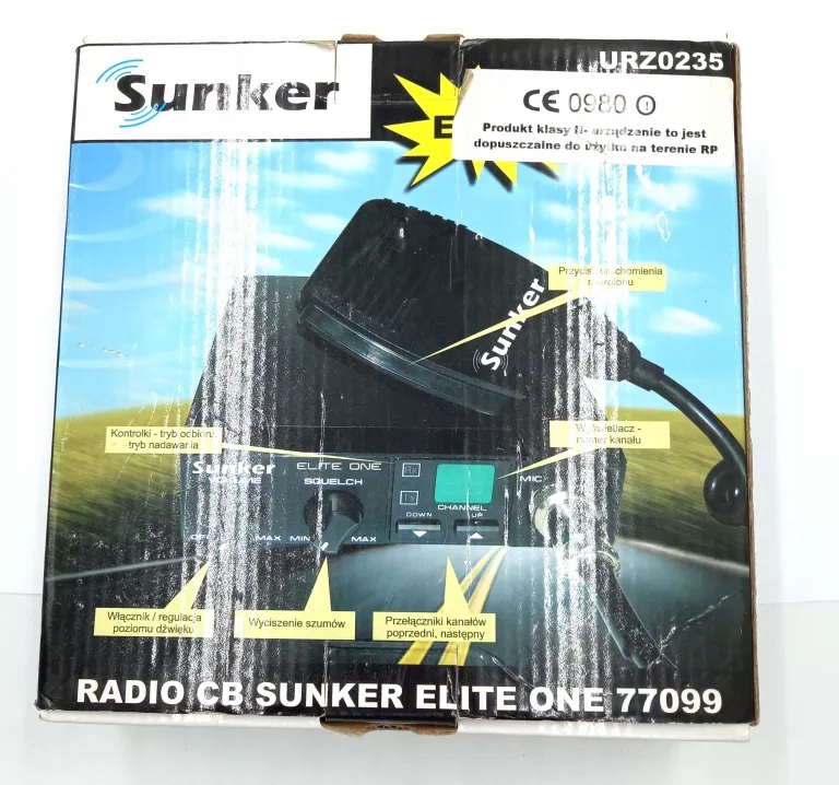 CB RADIO SUNKER URZ0235