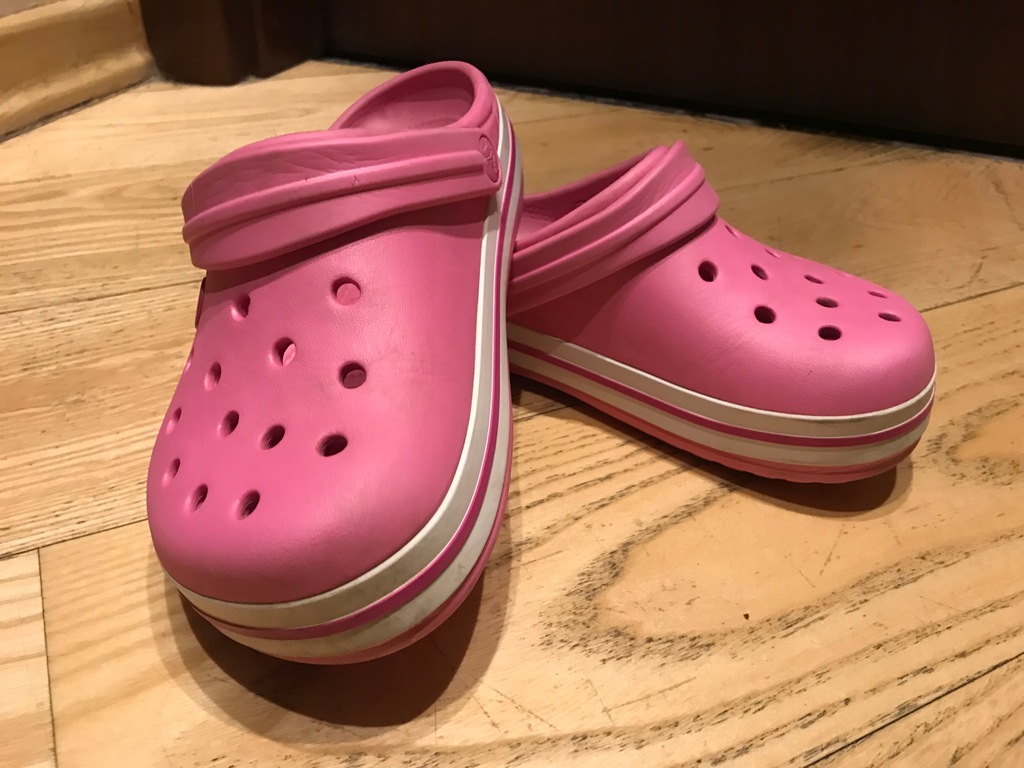 Buty CROCS klapki sandały J3 dla dziewczynki 33/34