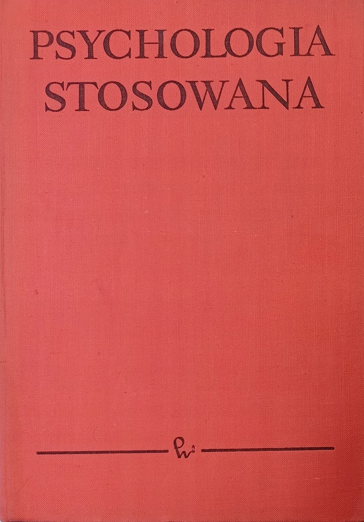 Burtt Psychologia stosowana