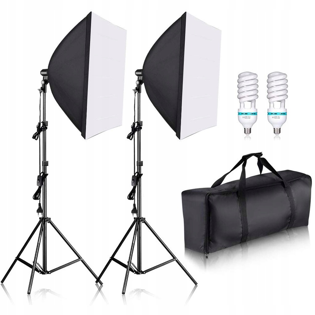 ZESTAW SOFTBOX NEEWER 60X60 2x85W TORBA