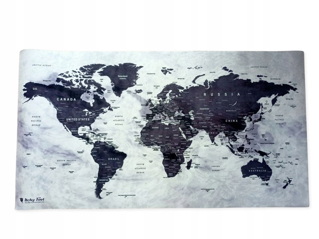 Mapa ścienna Itchy Feet World Map XXL 130 x 70cm 12551374374