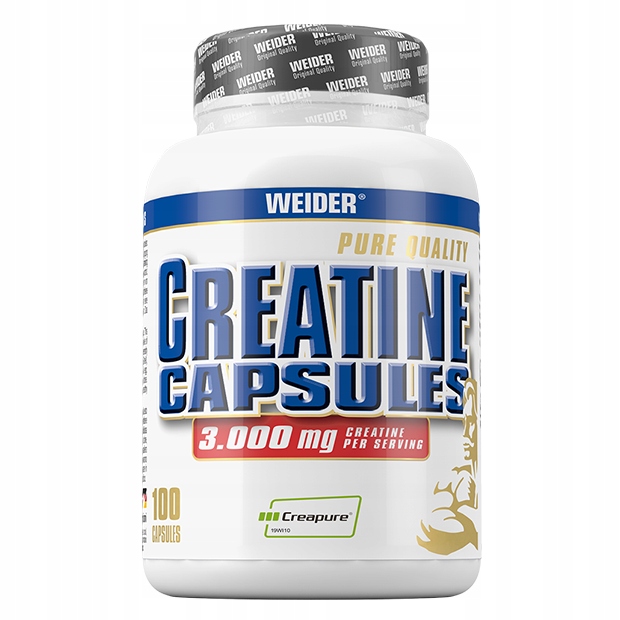Kreatyna Weider Pure Creatine Caps | 100 kapsułek