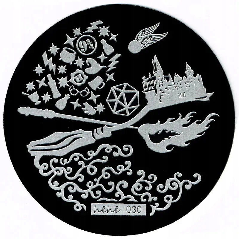 STEMPELKI HARRY POTTER DO PAZOKCI STAMPING hehe030