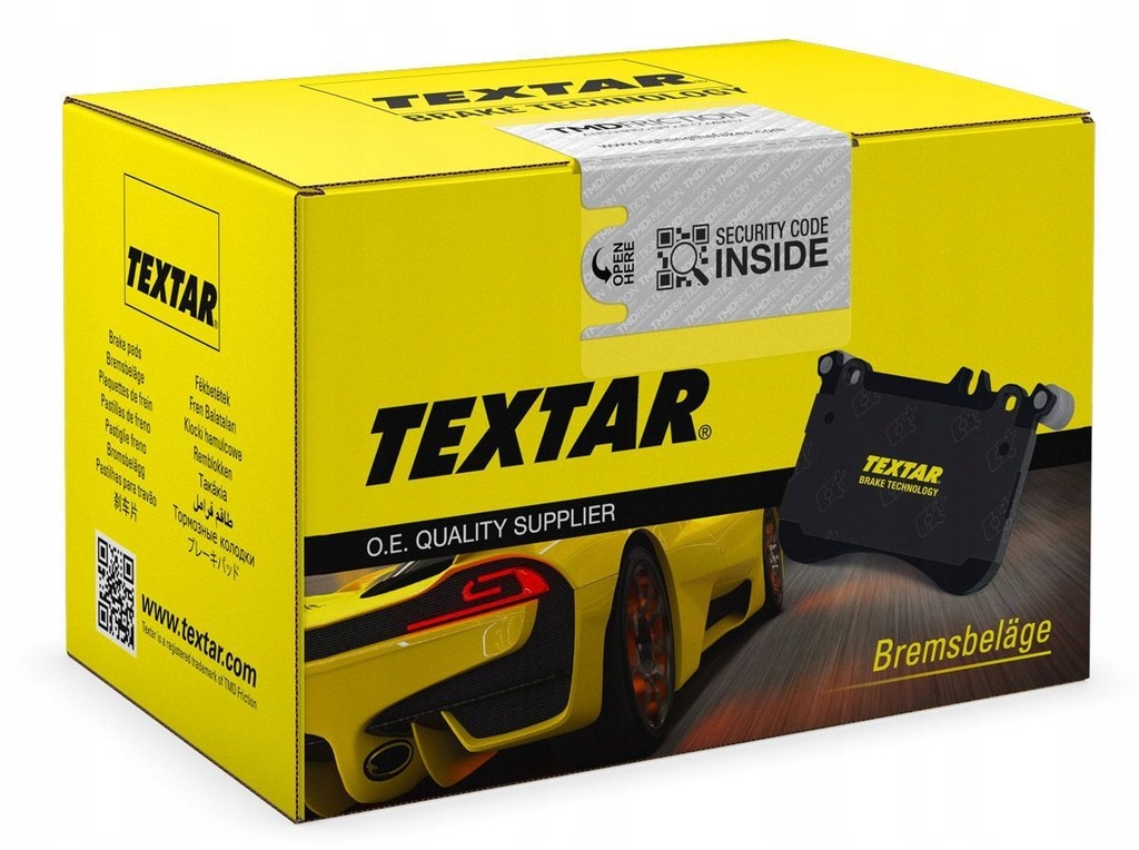 TEXTAR SZCZĘKI HAMULCA RĘCZ. LEXUS GS/IS 05- 190X27