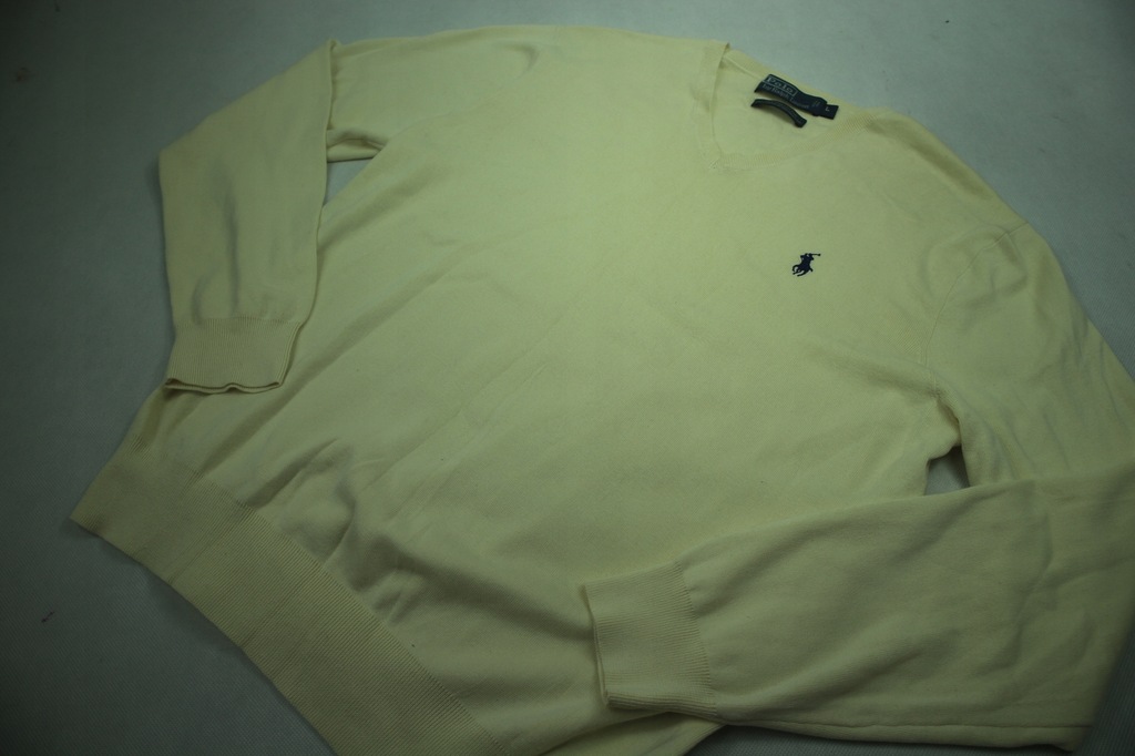 Polo Ralph Lauren sweter V-neck pima cotton L